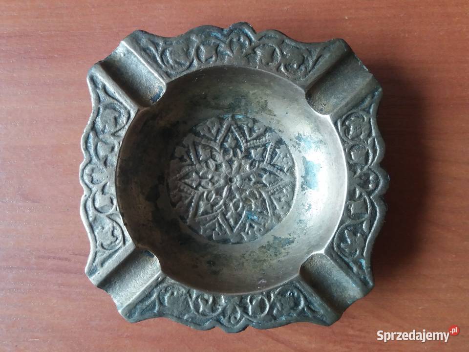 popielniczka mosiądz Wielowieś