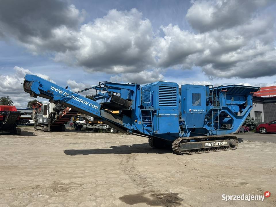 Kruszarka szczękowa Terex Pegson Metrotrak HA nie Zator