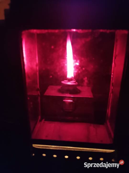 Lampa kolejowa z lat 30 tych Antykwariat sprzedam