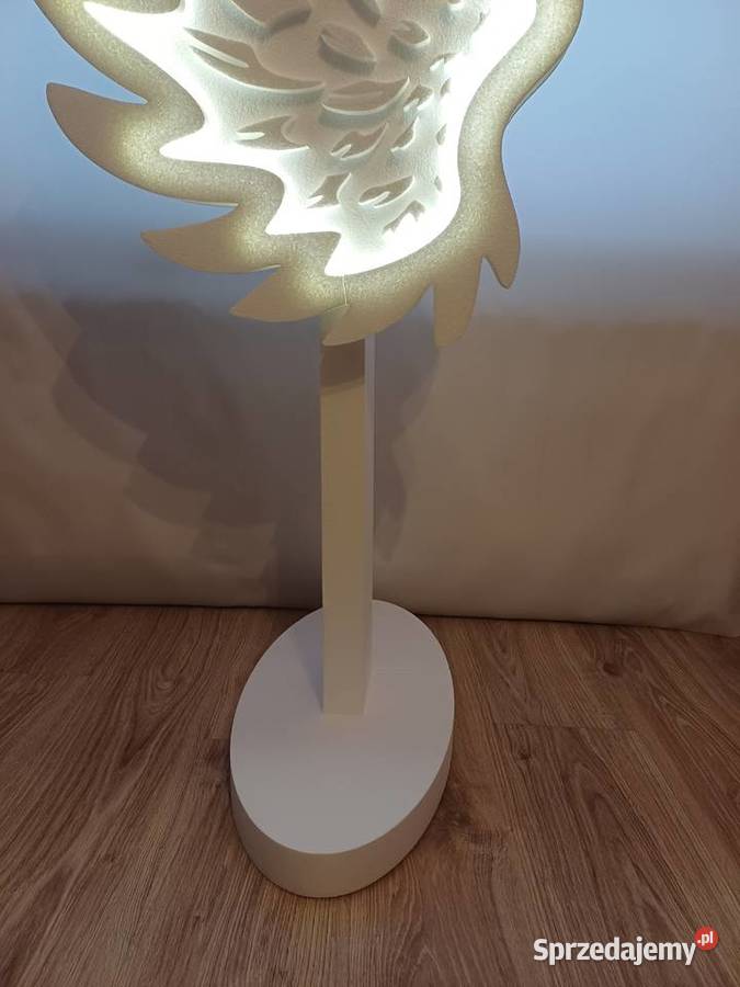 Skrzydła anioła z oświetleniem led dekoracja sal wielkopolskie Dobrzyca