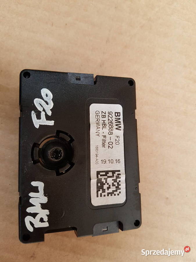 BMW 1 120 F20 f21 LIFT moduł filtr osobowe
