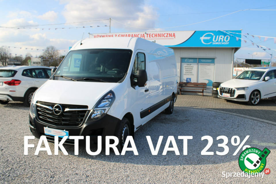 Opel Movano 23 136 L3H2 FVAT FWD netto 57642PLN zarejestrowany w Polsce mazowieckie Warszawa