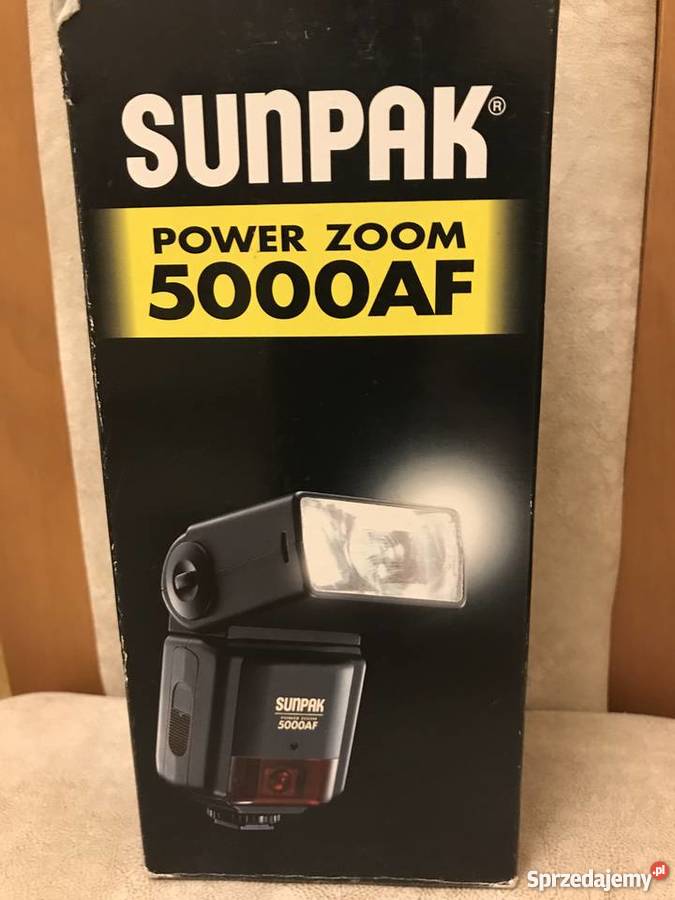 SUNPAK Power zoom CANON 5000AF Lampa błyskowa podlaskie