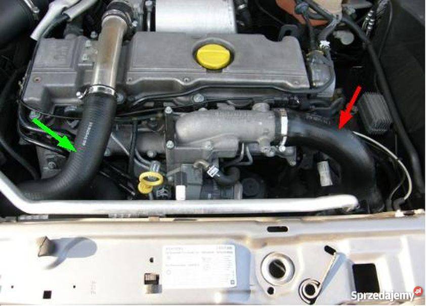 PRZEWÓD INTERCOOLERA OPEL SIGNUM C 22 TiD Bielsko-Biała sprzedam