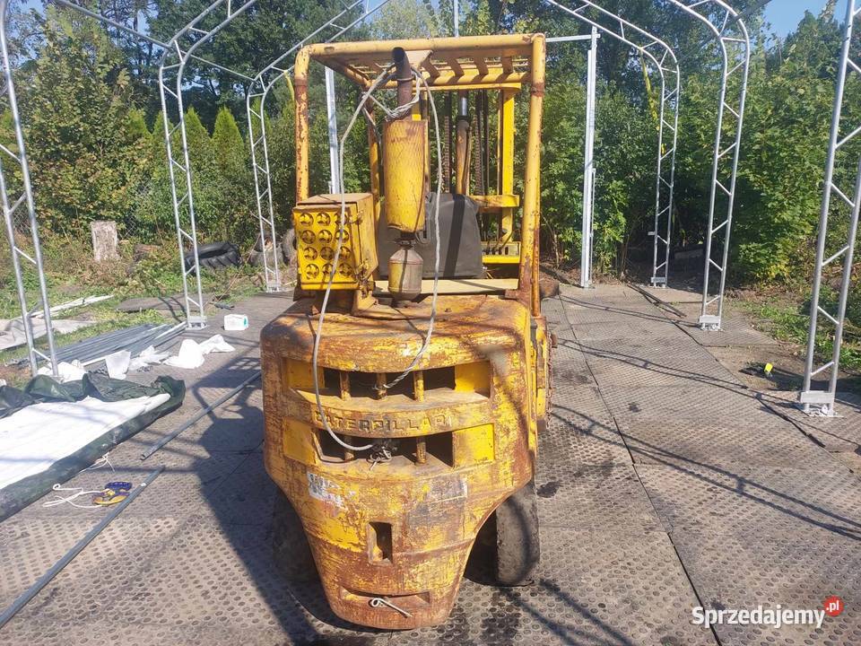 Wózek widłowy widlak cat caterpillar V60B 3t mazowieckie