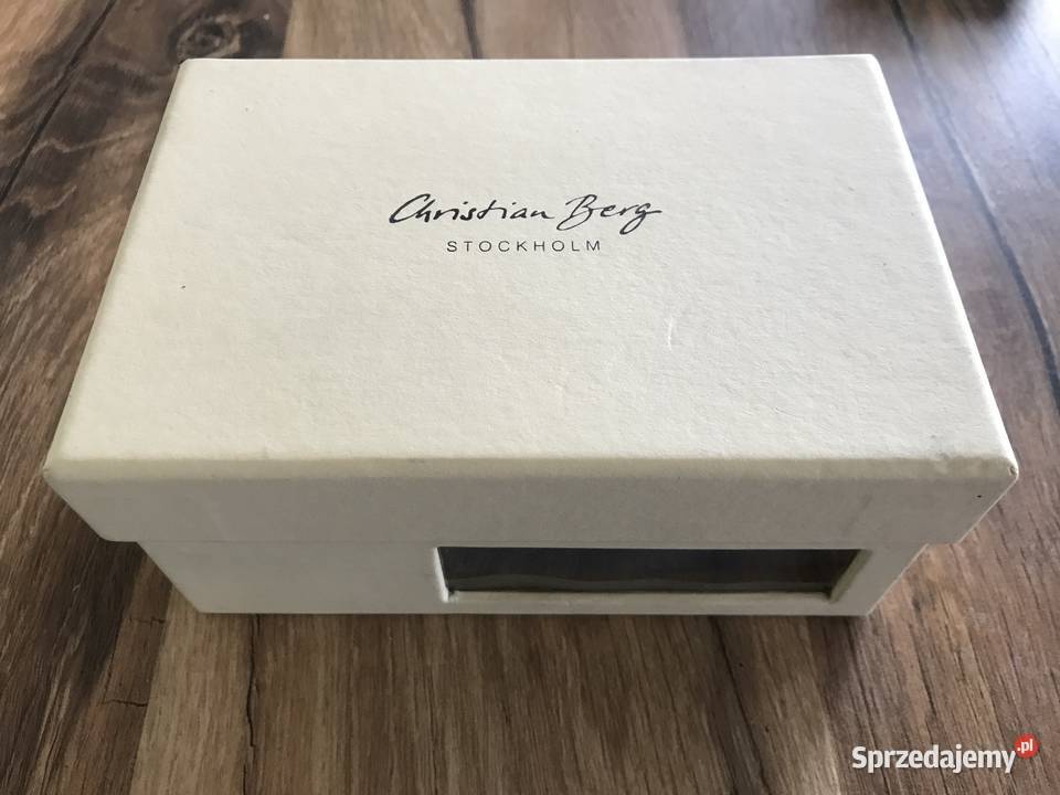 Piękny jedwabny krawat Christian Berg NOWY Warszawa sprzedam