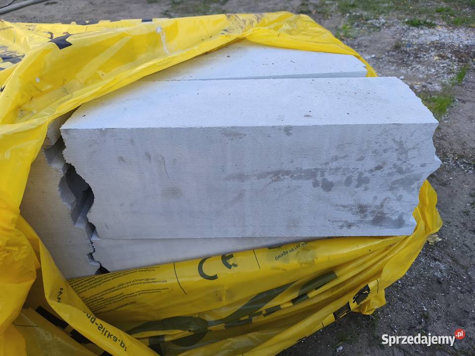 Bloczek z betonu komórkowego 16 Jabłkowo sprzedam