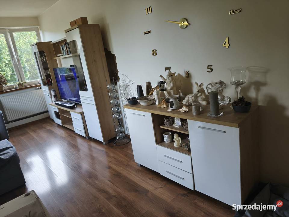 Zestaw nowoczesnych mebli do salonu 2 witryny z Mysłowice sprzedam