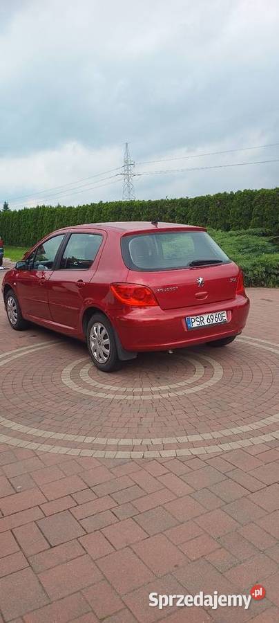 Peugeot 307 20 benzyna 140 153 przebieg