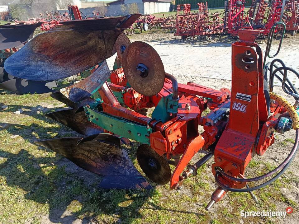 Pług 3 skibowy obrotowy kverneland eg 85vario pomorskie Skrzydłowo