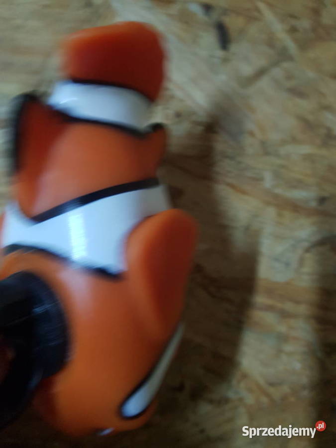 Dzwonek zabawka RYBKA NEMO piszczałka Głogowa