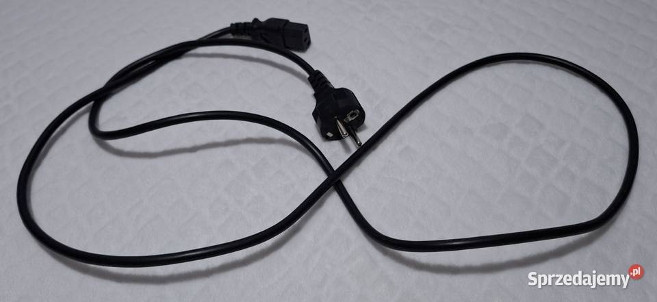 Przewód kabel zasilania zasilający do komputera