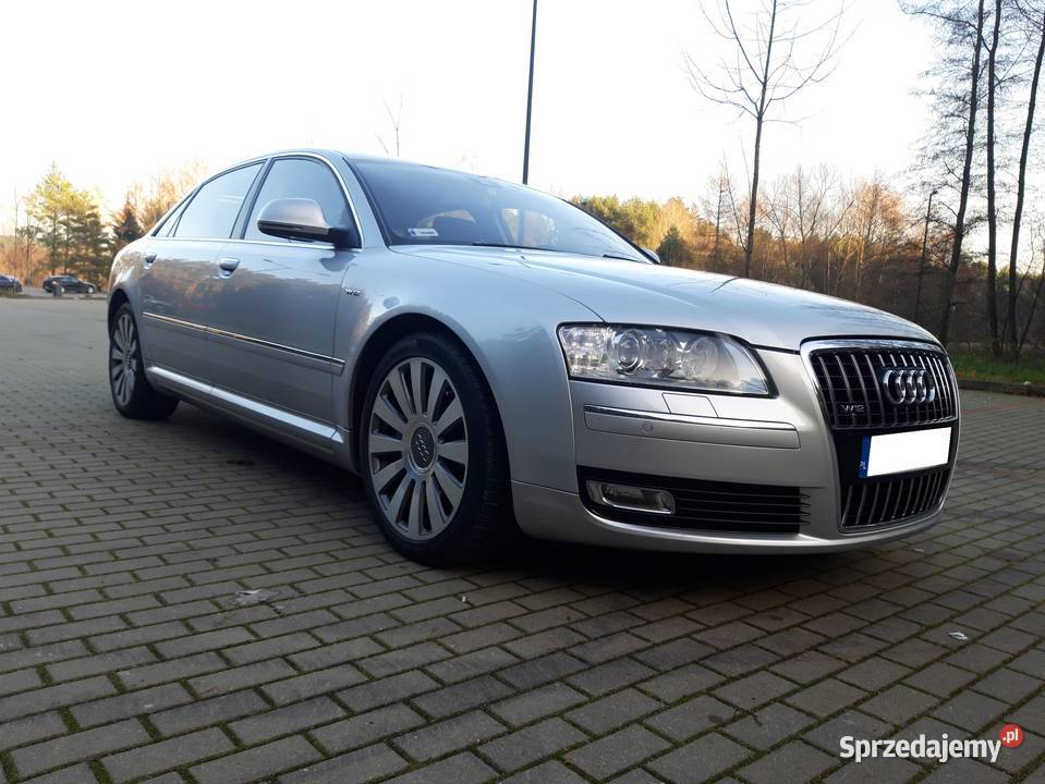 Audi A8 W12 450 LONG Quattro Salon Polska Rok produkcji 2008 Olsztyn