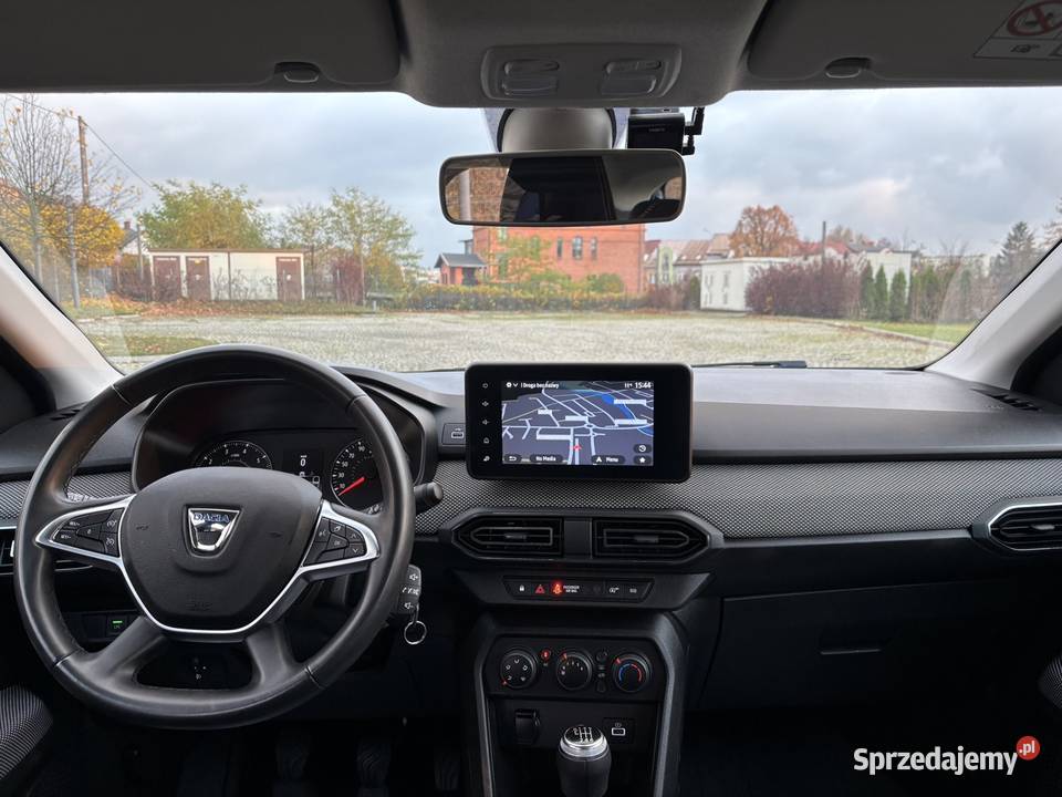 Dacia Sandero 10TCE 91 Gaz Salon Polska Stan wielofunkcyjna kierownica warmińsko-mazurskie Iława