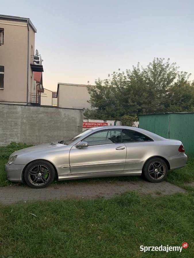 Mercedes clk w209 coupe diesel 18 kt5 sprawny lakier metallic Siedlce