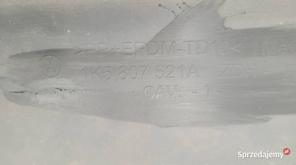 DOKŁADKA SPOJLER HOKEJ ZDERZAK TYŁ VW JETTA 1K5 Ruda Śląska