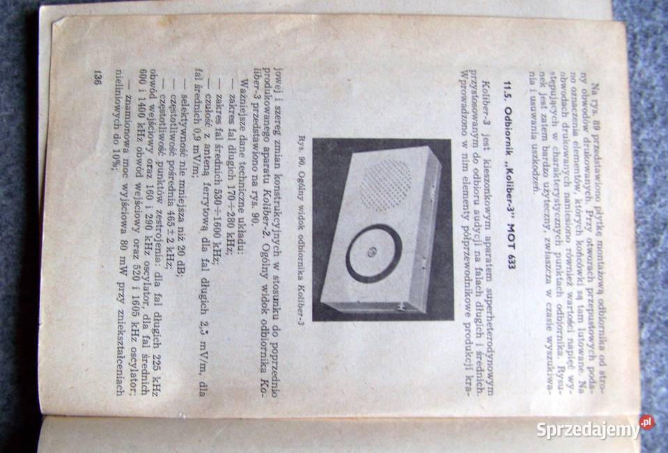 AMATORSKIE ODBIORNIKI TRANZYSTOROWE Antykwariat Zakopane