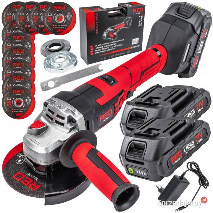 SZLIFIERKA KĄTOWA AKUMULATOROWA BEZSZCZOTKOWA