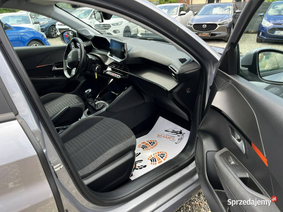 Peugeot 208 Salon Bezwypadek Serwisowany FV 23 wielofunkcyjna kierownica Rydułtowy