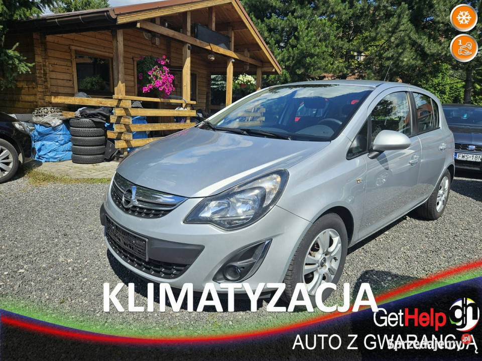 Opel Corsa Klimatyzacja Tempomat Alufelgi D 101KM Ruda Śląska sprzedam