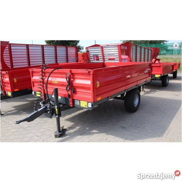 Przyczeparolnicza przyczepy jednoosiowa