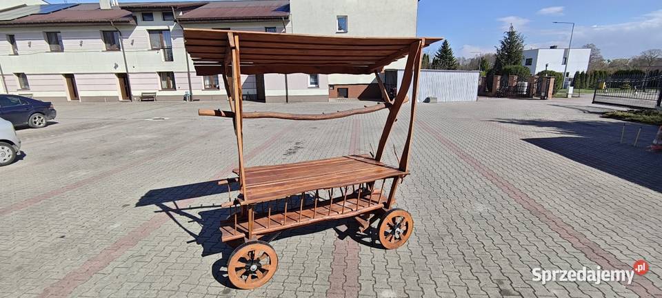 Wóz drewniany ogrodowy lubelskie Lublin