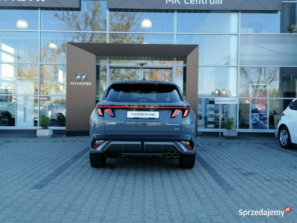 Hyundai Tucson 16 TGDI 7DCT 2WD 150 wersja Nline światła do jazdy dziennej Piotrków Trybunalski sprzedam