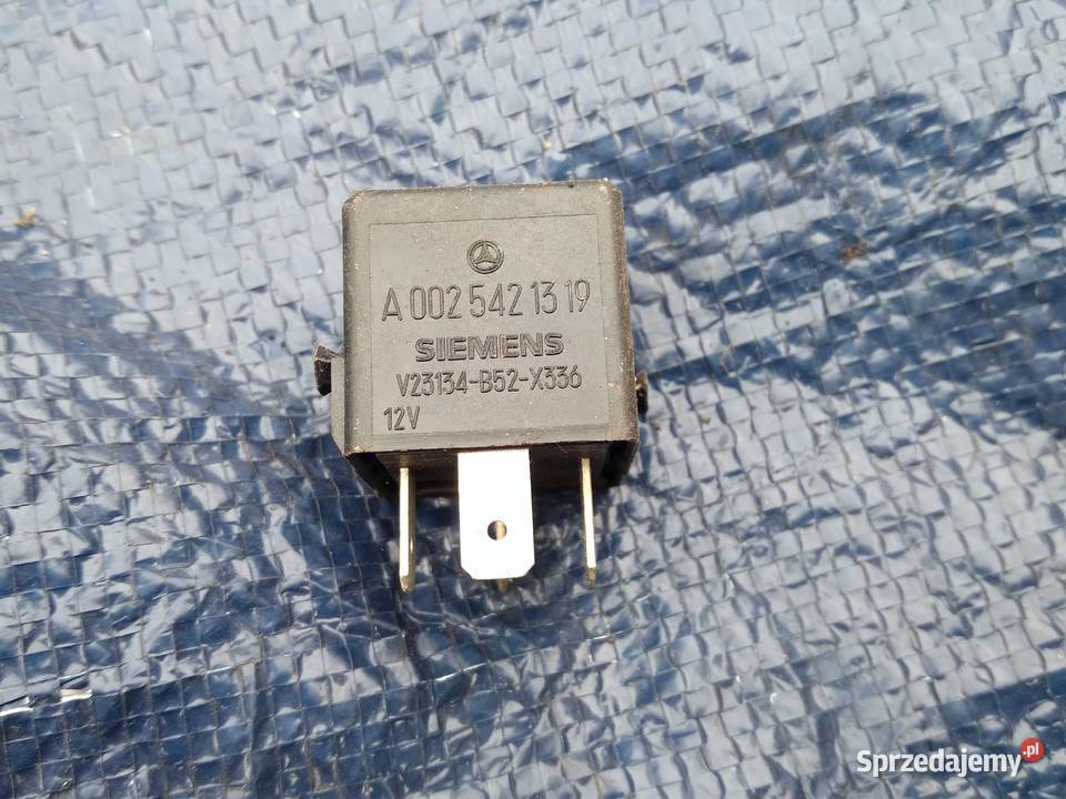 Mercedes w220 przekaźnik 0025421319 osobowe lubuskie Strzelce Krajeńskie