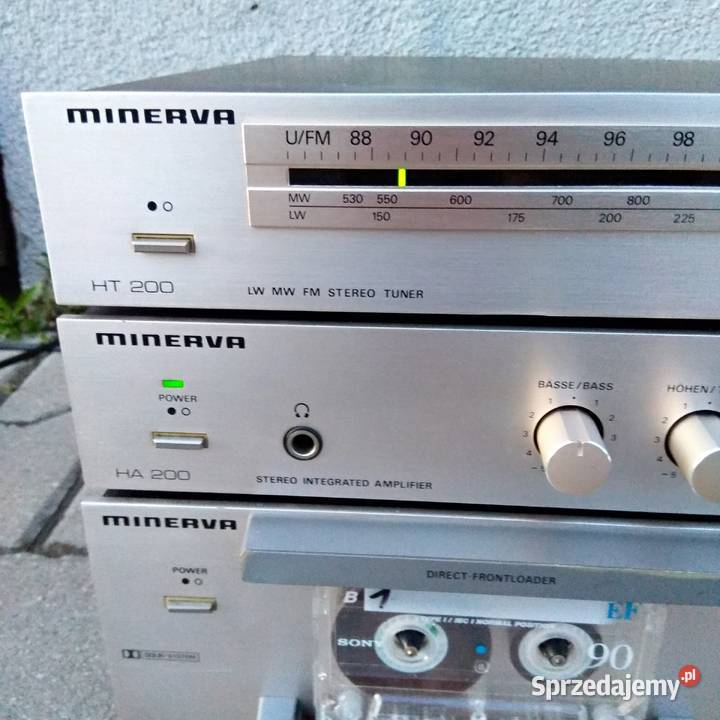 Potężna MINERVA set 200 wieżamega brzmienie Świebodzice sprzedam