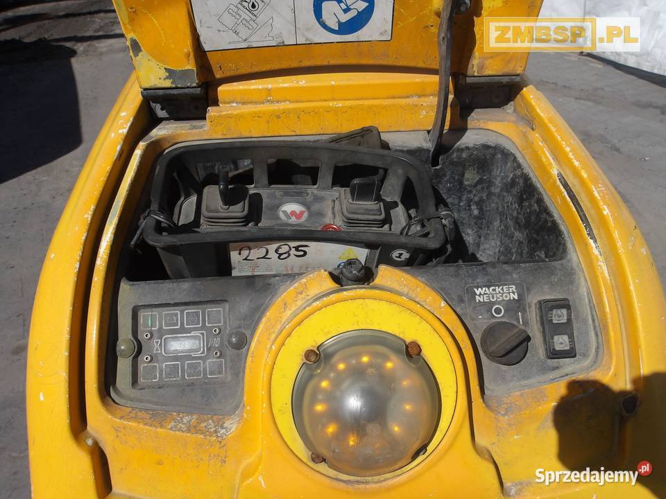 Walec okołkowany zdalnie sterowany Wacker Neuson Pleszew