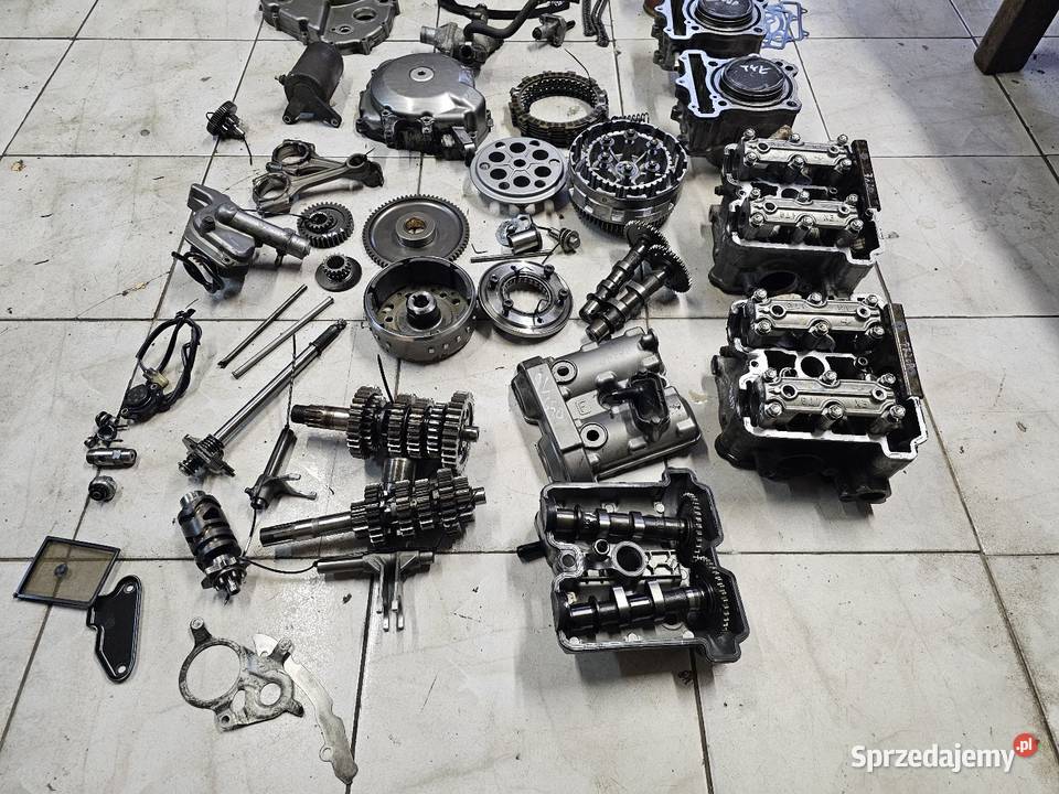 Honda DL 650 silnik części dl659 głowica