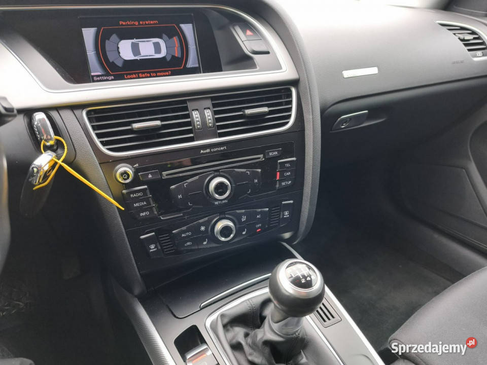 Audi A5 Sportback LIFTmanualledOPŁACONA 8T wspomaganie kierownicy