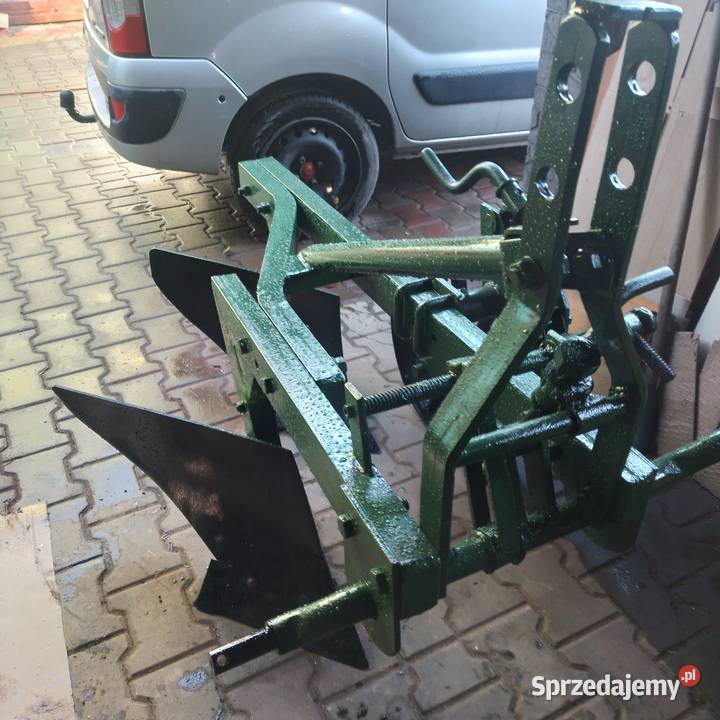 Pług dwuskibowy do mniejszych traktorków ciągnik podkarpackie
