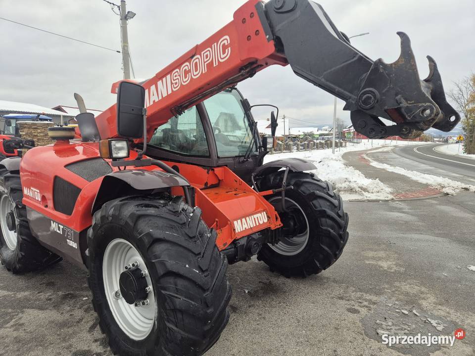 Ładowarka teleskopowa Manitou MLT 731 Koparko ładowarki Chełmiec