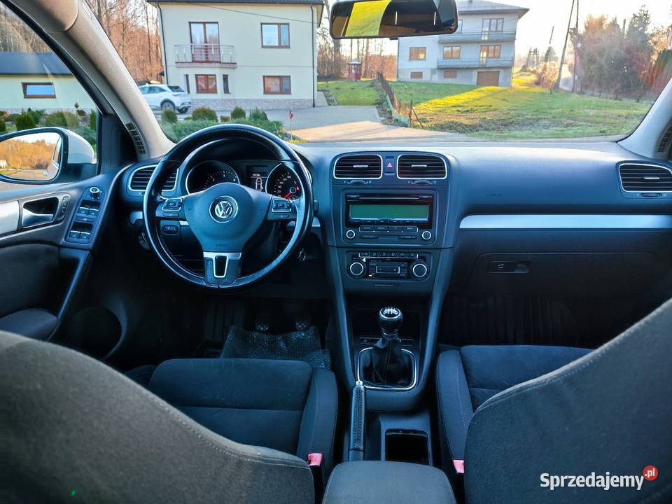 Ładny Volkswagen Golf VI 16 tdi 105 2010 prosto sprowadzony Domaradz