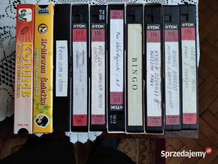 Sprzedam kasety VHS sprzedam