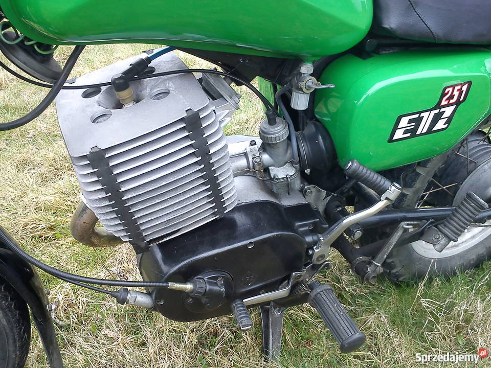 MZ ETZ 251stan kolekcjonerskiOryginalne 11 Lubomierz
