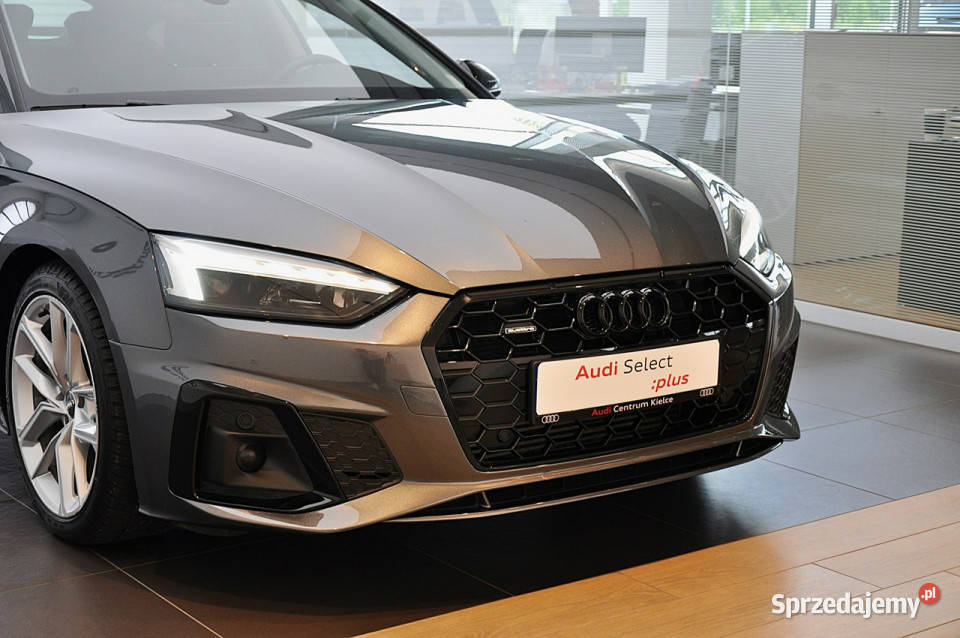 Audi A5 45TFSI 265 Quattro Sline BO MatrixLed kurtyny powietrzne Kielce