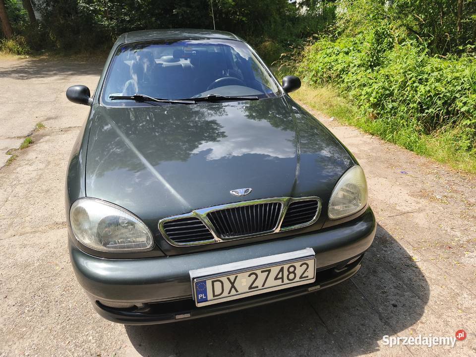 Daewoo Lanos SX 16 airbag abs klimatyzacja hak benzyna+LPG Wrocław