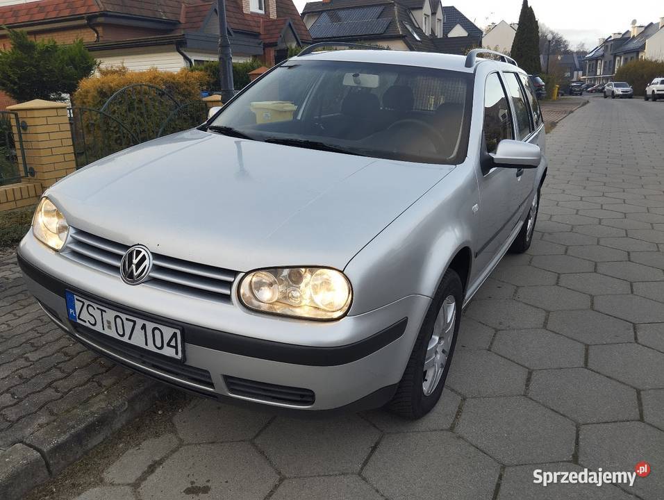 Vw golf 4 kombi 19 TDI 105 bez rdzy klimatyzacja Świnoujście