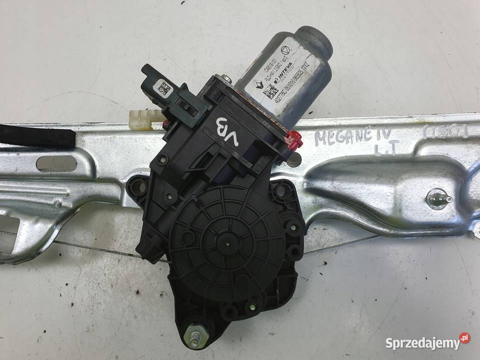 Renault Megane IV PODNOŚNIK SZYBY lewy tył Mechanizmy opuszczania szyb Rudka