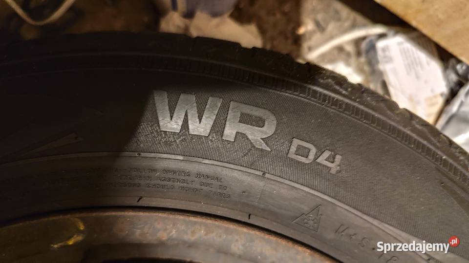 Koła Chevrolet stalowe 15 z oponami zimowymi Warszawa