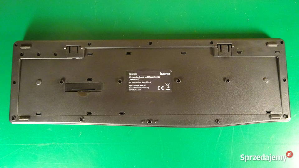 KLAWIATURA MYSZ Bezprzewodowe HAMA COMBO AKMW100
