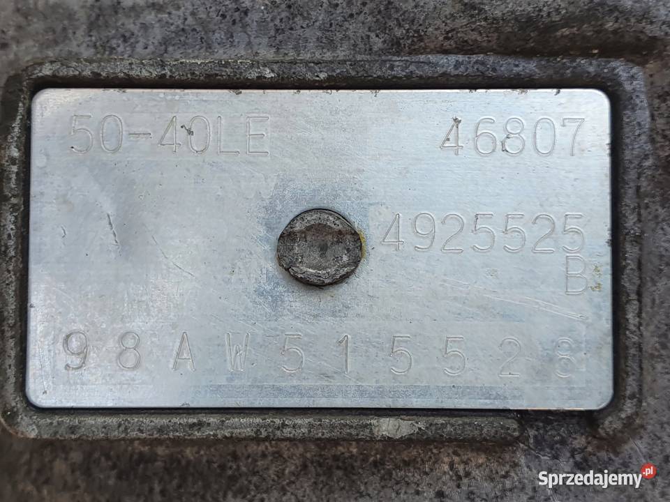 Saab 93 93 23 16V SKRZYNIA BIEGÓW 4925525B Chełm