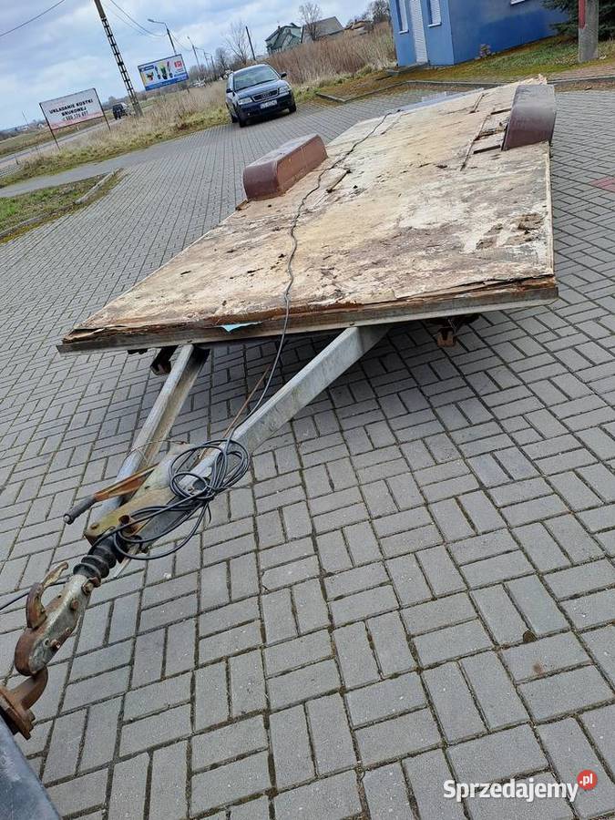 Podwozie przyczepy DMC 1500 6 m długa dwie osie Pułtusk