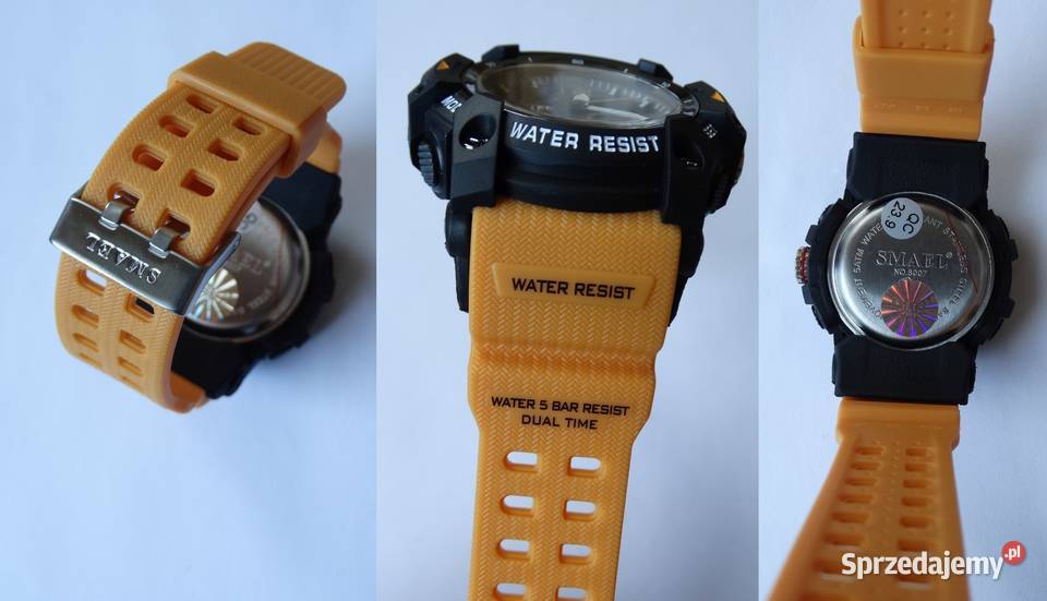 Militarny zegarek Smael sportowy pomarańczowy lubuskie Gorzów Wielkopolski sprzedam