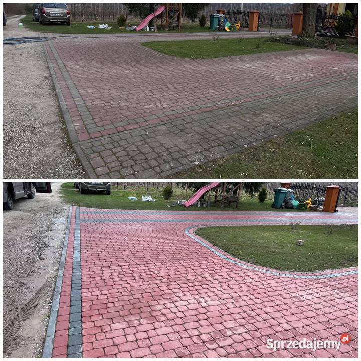 Mycie i czyszczenie kostki Brukowej sprzedam