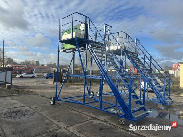 Schody mobilne stalowe ocynkowane producent Gdynia sprzedam