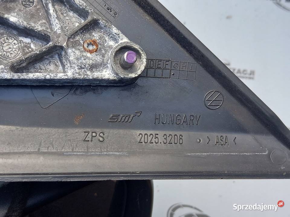 GOLF VI 12r lusterko prawe A046314 ANGLIK Lusterka zewnętrzne sprzedam