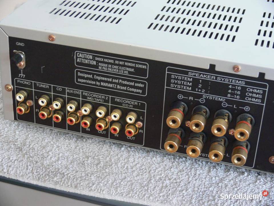 Audiofilski wzmacniacz Marantz PM6002 WYSYŁKA Wzmacniacze i pokrewne podkarpackie Jasło